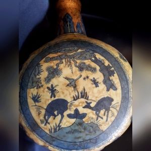 Quing Dynasty Moon🌛Flask Reproduction Vase